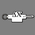Key Clip W/ Key Ring & Delta Chi Key Tag